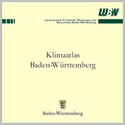 Bild der Titelseite der Publikation: Klimaatlas Baden-Württemberg