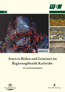 Bild der Titelseite der Publikation: Arsen in Böden und Gesteinen im Regierungsbezirk Karlsruhe