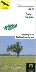 Bild der Titelseite der Publikation: Schutzgebiet Saalbachniederung