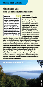 Bild der Titelseite der Publikation: Natura 2000 gemeinsam umsetzen - Überlinger See und Bodenseeuferlandschaft