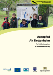 Bild der Titelseite der Publikation: Auenpfad Alt Dettenheim