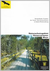 Bild der Titelseite der Publikation: Naturschutzgebiet Hinterzartener Moor