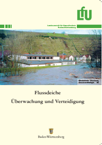 Bild der Titelseite der Publikation: Flussdeiche