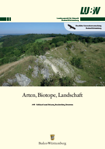 Bild der Titelseite der Publikation: Arten, Biotope, Landschaft