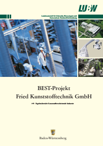 Bild der Titelseite der Publikation: BEST-Projekt Fried Kunststofftechnik GmbH