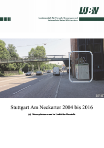 Bild der Titelseite der Publikation: Stuttgart Am Neckartor 2004 bis 2016