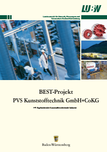 Bild der Titelseite der Publikation: BEST-Projekt PVS-Kunststofftechnik GmbH&Co.KG
