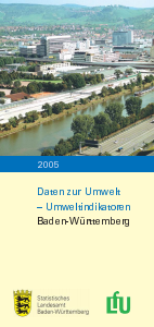 Bild der Titelseite der Publikation: Daten zur Umwelt - Umweltindikatoren Baden-Württemberg 2005