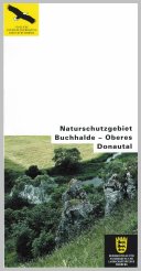 Bild der Titelseite der Publikation: Naturschutzgebiet Buchhalde - Oberes Donautal