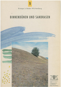 Bild der Titelseite der Publikation: Binnendünen und Sandrasen