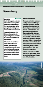 Bild der Titelseite der Publikation: Natura 2000 gemeinsam umsetzen - Stromberg