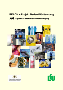 Bild der Titelseite der Publikation: REACH - Projekt Baden-Württemberg