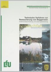 Bild der Titelseite der Publikation: Technische Verfahren zur Restaurierung von Baggerseen