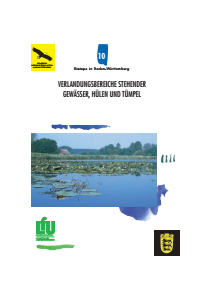 Bild der Titelseite der Publikation: Verlandungsbereiche stehender Gewässer, Hülen und Tümpel