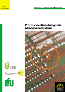 Bild der Titelseite der Publikation: Prozessorientierte Integrierte Managementsysteme