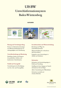 Bild der Titelseite der Publikation: Aufgaben UIS BW
