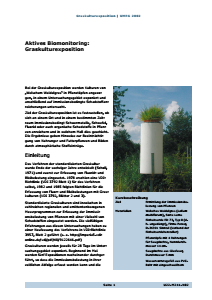 Bild der Titelseite der Publikation: Graskulturexposition