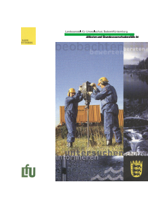 Bild der Titelseite der Publikation: Handlungsempfehlung Durchführung von Deponiegasmessungen bei Altablagerungen