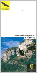 Bild der Titelseite der Publikation: Naturschutzgebiet Goldberg