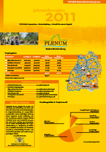 Bild der Titelseite der Publikation: Jahresinformation 2011