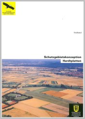 Bild der Titelseite der Publikation: Schutzgebietskonzeption Hardtplatten