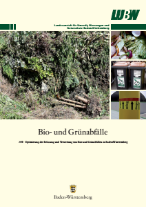 Bild der Titelseite der Publikation: Bio- und Grünabfälle