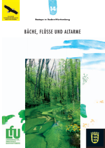 Bild der Titelseite der Publikation: Bäche, Flüsse und Altarme