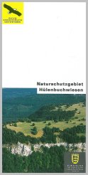 Bild der Titelseite der Publikation: Naturschutzgebiet Hülenbuchwiesen