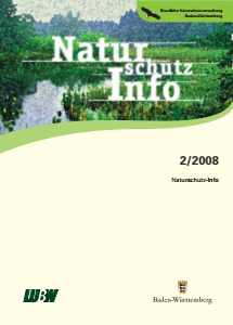 Bild der Titelseite der Publikation: Naturschutz-Info 2008 Heft 2