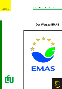 Bild der Titelseite der Publikation: Der Weg zu EMAS