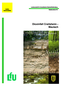 Bild der Titelseite der Publikation: Dioxinfall Crailsheim-Maulach