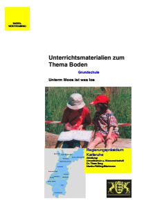 Bild der Titelseite der Publikation: Unterrichtsmaterialien zum Thema Boden - Grundschule