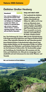 Bild der Titelseite der Publikation: Natura 2000 gemeinsam umsetzen - Östlicher Großer Heuberg