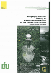 Bild der Titelseite der Publikation: Pilotprojekt Karlsruhe