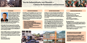 Bild der Titelseite der Publikation: Flächenrecycling - Gewinn für Kommunen, Investoren und Umwelt