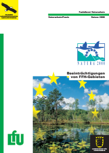Bild der Titelseite der Publikation: Beeinträchtigungen von FFH-Gebieten