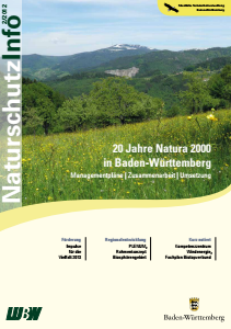 Bild der Titelseite der Publikation: Naturschutz-Info 2012 Heft 2