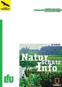 Bild der Titelseite der Publikation: Naturschutz-Info 2004 Heft 3