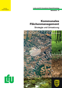 Bild der Titelseite der Publikation: Kommunales Flächenmanagement