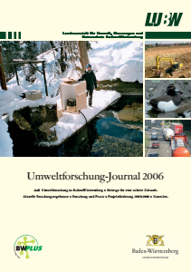 Bild der Titelseite der Publikation: Umweltforschung-Journal 2006