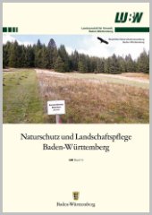 Bild der Titelseite der Publikation: Naturschutz und Landschaftspflege Baden-Württemberg. Bd. 79