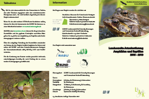 Bild der Titelseite der Publikation: Landesweite Artenkartierung