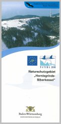 Bild der Titelseite der Publikation: Naturschutzgebiet  Hornisgrinde - Biberkessel