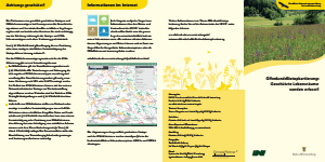 Bild der Titelseite der Publikation: Offenland-Biotopkartierung: Geschützte Lebensräume werden erfasst!