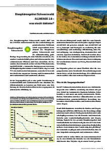 Bild der Titelseite der Publikation: Biosphärengebiet Schwarzwald: ALLMENDE 2.0 – was steckt dahinter?