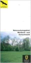 Bild der Titelseite der Publikation: Naturschutzgebiet Weidach- und Zettachwald
