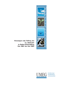 Bild der Titelseite der Publikation: Messungen zum Vollzug der 23. BImSchV in Baden-Württemberg