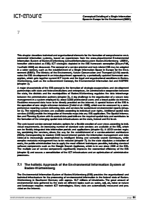 Bild der Titelseite der Publikation: Framework Concept Environmental Information - the Example of Baden-Württemberg