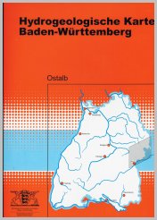 Bild der Titelseite der Publikation: Hydrogeologische Karte von Baden-Württemberg - Ostalb