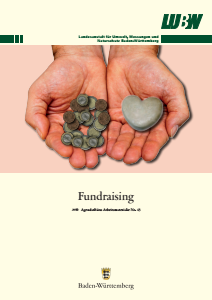 Bild der Titelseite der Publikation: Arbeitsmaterialie 043: Fundraising